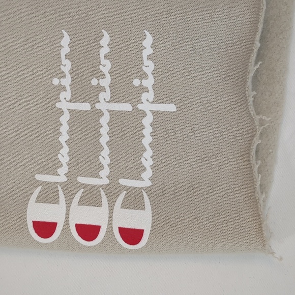 Champion Heavy Weight Reverse Weave Cut Elastic Waist Shorts Sz L - Picture 2 of 10